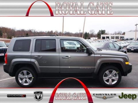 Mineral Gray Metallic Jeep Patriot Latitude.  Click to enlarge.