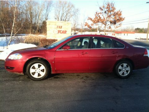 Sport Red Metallic Chevrolet Impala LT.  Click to enlarge.
