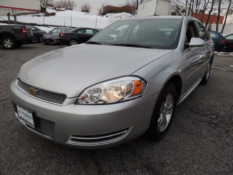 Silver Ice Metallic Chevrolet Impala LS.  Click to enlarge.