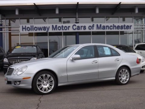 Iridium Silver Metallic Mercedes-Benz E 350 4Matic Sedan.  Click to enlarge.