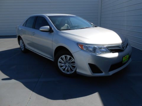 Classic Silver Metallic Toyota Camry LE.  Click to enlarge.
