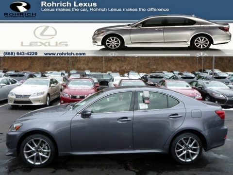 Nebula Gray Pearl Lexus IS 250 AWD.  Click to enlarge.