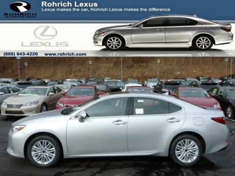 Silver Lining Metallic Lexus ES 350.  Click to enlarge.