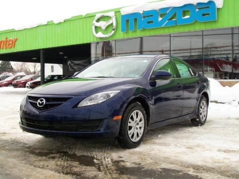 Kona Blue Mica Mazda MAZDA6 i Sport.  Click to enlarge.