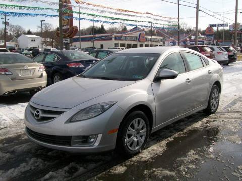 Brilliant Silver Metallic Mazda MAZDA6 i Sport.  Click to enlarge.