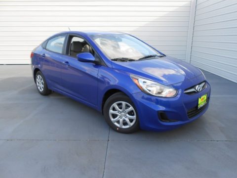Marathon Blue Hyundai Accent GLS 4 Door. Click to enlarge. Marathon Blue Hyundai Accent GLS 4 Door. Click to enlarge.