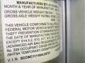 Info Tag of 2008 Lotus Exige S #19