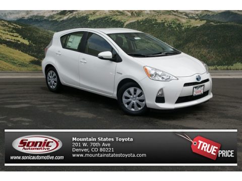 Moonglow Toyota Prius c Hybrid Two.  Click to enlarge.