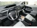  2013 Toyota Prius c Light Blue Gray/Black Interior #5