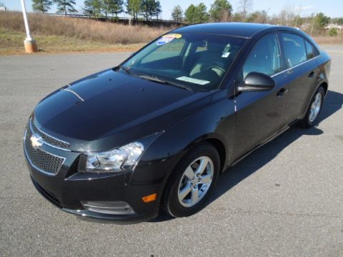 Black Granite Metallic Chevrolet Cruze LT.  Click to enlarge.