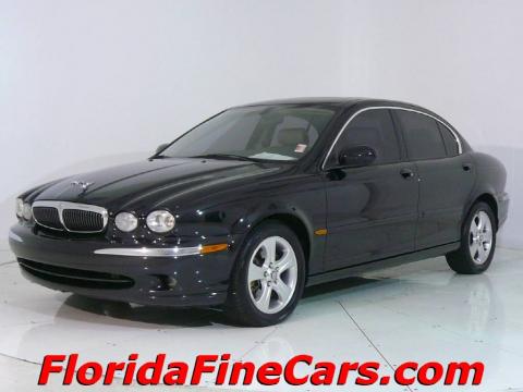 Anthracite Metallic 2002 Jaguar X-Type 3.0 with Dove interior Anthracite 