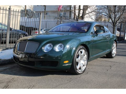 Barnato Green Bentley Continental GT .  Click to enlarge.