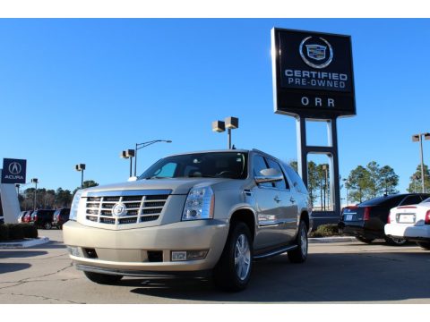 Gold Mist Cadillac Escalade ESV AWD.  Click to enlarge.