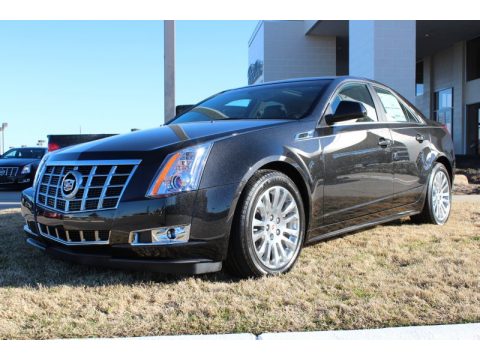 Black Diamond Tricoat Cadillac CTS 3.6 Sedan.  Click to enlarge.