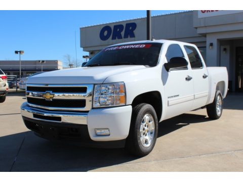 Summit White Chevrolet Silverado 1500 LT Crew Cab. Click to enlarge. Summit White Chevrolet Silverado 1500 LT Crew Cab. Click to enlarge.