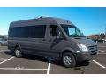 Front 3/4 View of 2013 Mercedes-Benz Sprinter 2500 High Roof Passenger Van #8