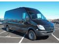 Front 3/4 View of 2013 Mercedes-Benz Sprinter 2500 High Roof Passenger Van #8