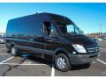 Front 3/4 View of 2013 Mercedes-Benz Sprinter 2500 High Roof Passenger Van #8