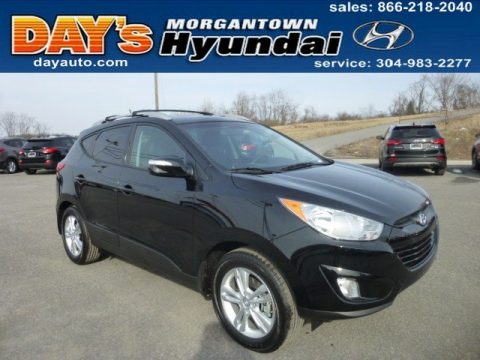 Ash Black Hyundai Tucson GLS.  Click to enlarge.