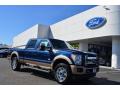 Front 3/4 View of 2013 Ford F250 Super Duty King Ranch Crew Cab 4x4 #1