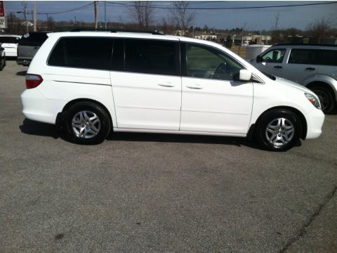 Taffeta White Honda Odyssey EX-L.  Click to enlarge.