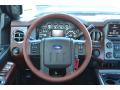  2013 Ford F250 Super Duty King Ranch Crew Cab 4x4 Steering Wheel #29