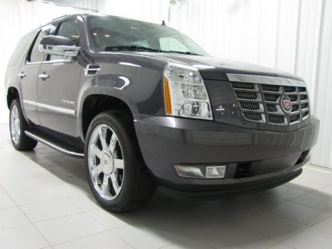 Galaxy Gray Metallic Cadillac Escalade Luxury AWD.  Click to enlarge.