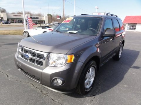 Sterling Grey Metallic Ford Escape XLT 4WD.  Click to enlarge.
