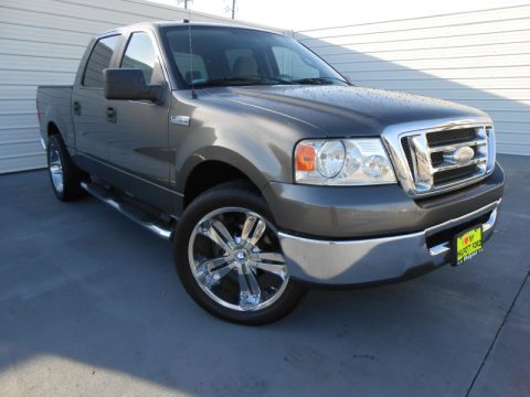Dark Shadow Grey Metallic Ford F150 XLT SuperCrew.  Click to enlarge.