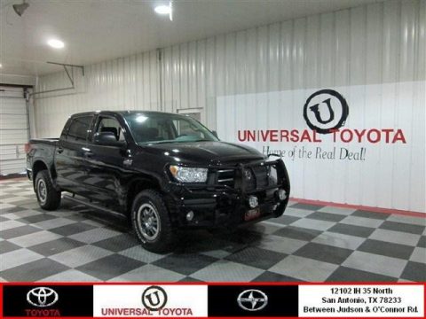 Black Toyota Tundra TRD Rock Warrior CrewMax 4x4.  Click to enlarge.