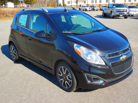 Black Granite Chevrolet Spark LT.  Click to enlarge.