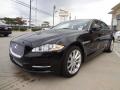 Front 3/4 View of 2013 Jaguar XJ XJ #5