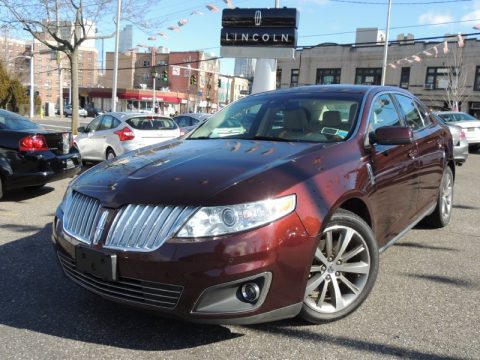 Cinnamon Metallic Lincoln MKS AWD Sedan.  Click to enlarge.