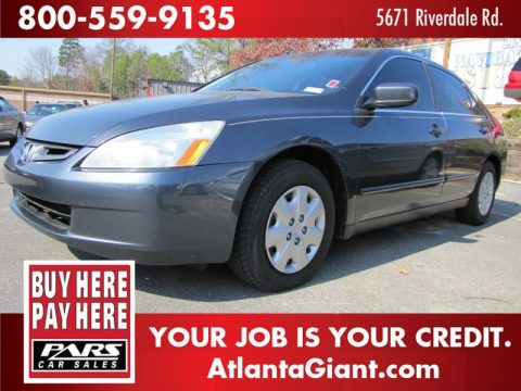 Graphite Pearl Honda Accord LX Sedan.  Click to enlarge.