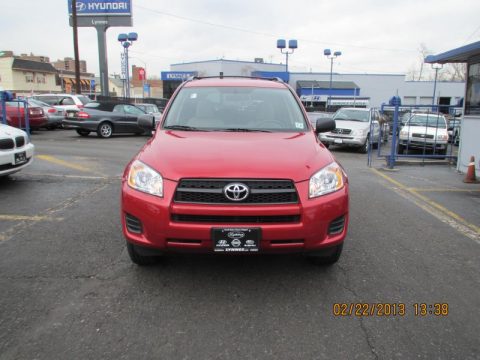 Barcelona Red Metallic Toyota RAV4 I4 4WD. Click to enlarge. Barcelona Red Metallic Toyota RAV4 I4 4WD. Click to enlarge.