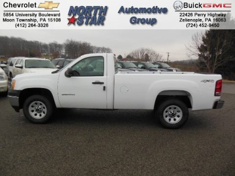 Summit White GMC Sierra 1500 Regular Cab 4x4. Click to enlarge. Summit White GMC Sierra 1500 Regular Cab 4x4. Click to enlarge.