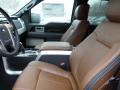  2013 Ford F150 Platinum Unique Pecan Leather Interior #8