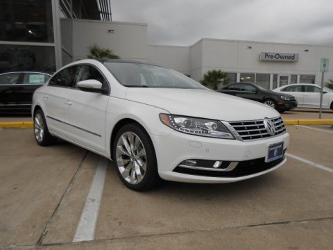 Candy White Volkswagen CC VR6 4Motion Executive.  Click to enlarge.