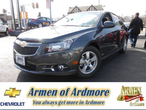 Cyber Gray Metallic Chevrolet Cruze LT/RS.  Click to enlarge.