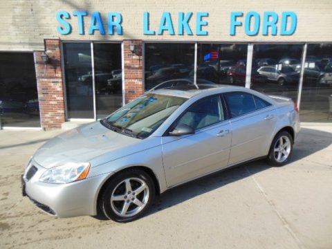 Liquid Silver Metallic Pontiac G6 V6 Sedan.  Click to enlarge.