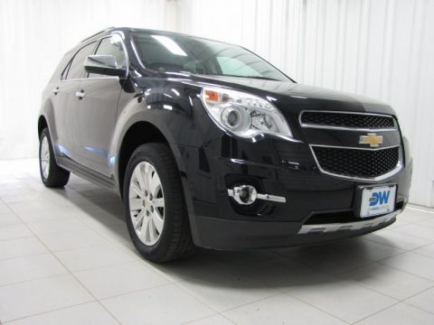 Black Chevrolet Equinox LTZ AWD.  Click to enlarge.