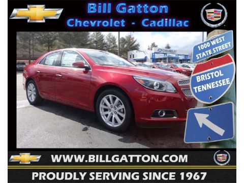 Crystal Red Tintcoat Chevrolet Malibu LTZ.  Click to enlarge.