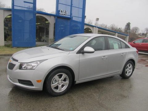 Silver Ice Metallic Chevrolet Cruze LT.  Click to enlarge.