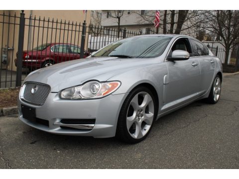 Liquid Silver Metallic Jaguar XF Supercharged.  Click to enlarge.