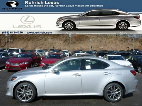 Tungsten Pearl Lexus IS 250 AWD.  Click to enlarge.