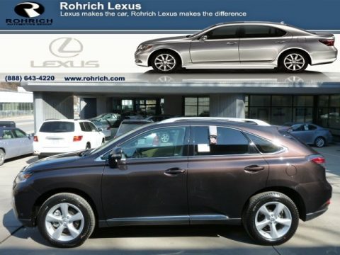 Fire Agate Pearl Lexus RX 350 AWD.  Click to enlarge.