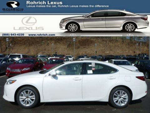 Starfire White Pearl Lexus ES 350.  Click to enlarge.