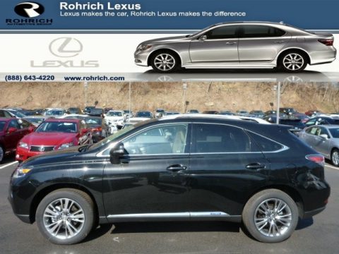 Stargazer Black Lexus RX 450h AWD.  Click to enlarge.