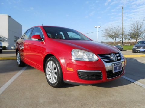 Salsa Red Volkswagen Jetta 2.0T Sedan.  Click to enlarge.
