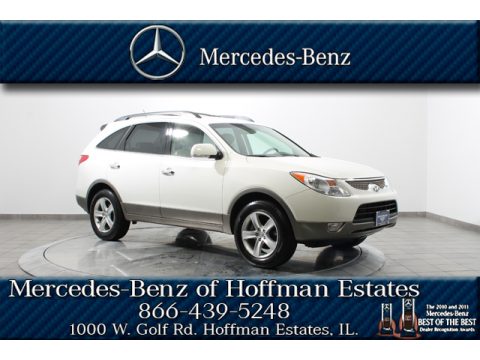 Stone White Hyundai Veracruz Limited.  Click to enlarge.